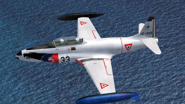 Screenshot 1 — Lockheed T-33A Black Eagle Head