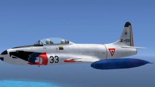 Screenshot 5 — Lockheed T-33A Black Eagle Head