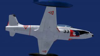 Screenshot 6 — Lockheed T-33A Black Eagle Head