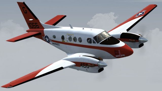 Screenshot 1 — RRS2 US Navy Beechcraft T-44A Pegasus