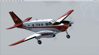 Screenshot 1 — RRS1 US Navy Beechcraft T-44A Pegasus