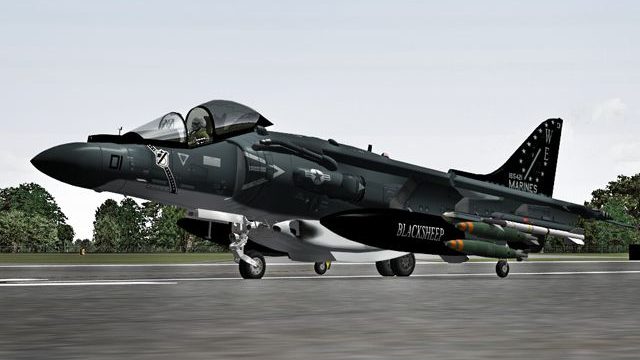 Screenshot 1 — US Marines AV8B VMA-214