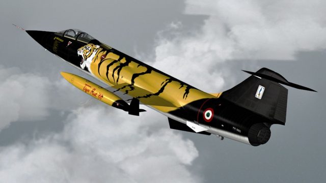Screenshot 1 — Sim Skunk Works F-104S "TigerMeet 88"