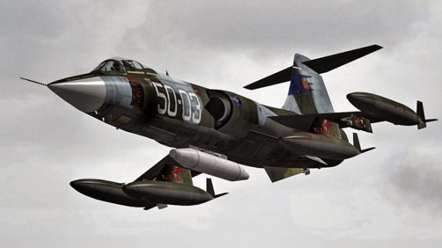 Screenshot 1 — Sim Skunk Works F-104S "50-03" V3.2