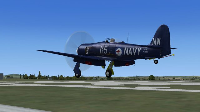 Screenshot 1 — Hawker Sea Fury RAN Update