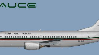 Screenshot 1 — Mexican Air Force Boeing 737-300