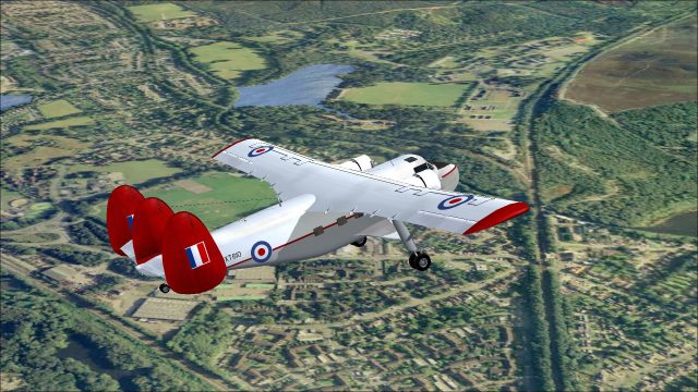 Screenshot 1 — RAF Twin Pioneer XT610