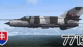 Screenshot 2 — Slovak MiG-21MF 7713