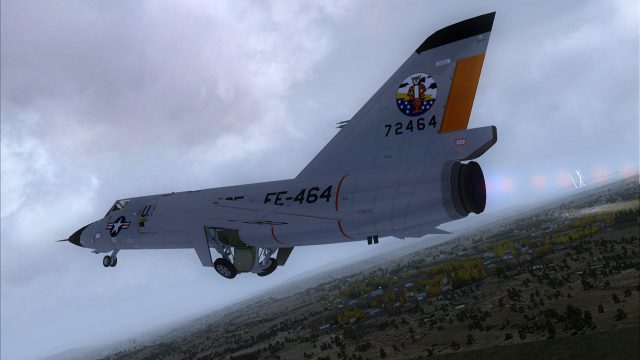Screenshot 1 — Convair F-106A Delta Dart 'Geiger Tiger'