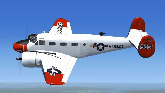 Screenshot 1 — USMC UC-45J MCAS Cherry Point
