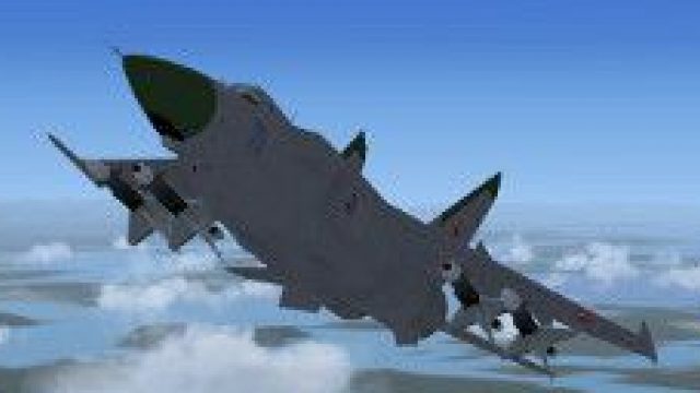 Screenshot 1 — Mikoyan Gurevich MiG-25 With R-40s