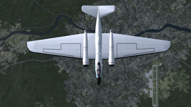 Screenshot 1 — NASA Martin WB-57F