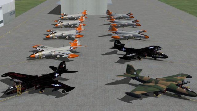 Screenshot 1 — Martin B-57 Canberras For AI