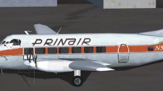 Screenshot 4 — De Havilland DH-114 Heron, Prinair Multi-Plane package