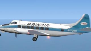 Screenshot 12 — De Havilland DH-114 Heron, Prinair Multi-Plane package