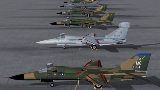 Screenshot 1 — General Dynamics F-111E