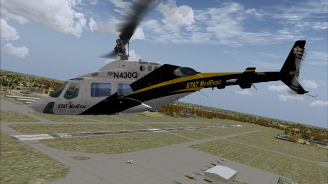 Screenshot 1 — STAT MedEvac Bell 222B