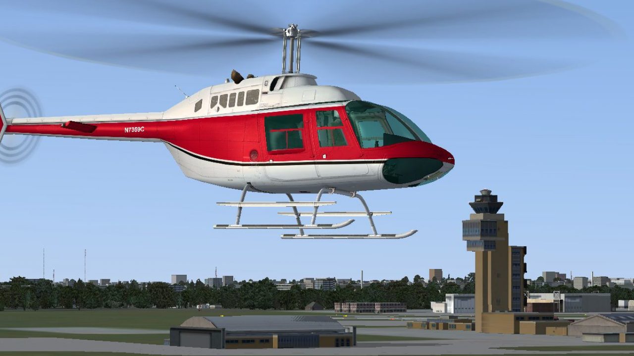 Bell 206B Jet Ranger III N7359C for FSX