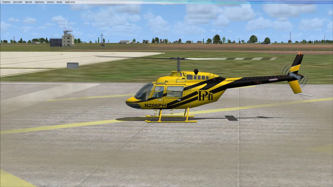 Petroleum Helicopters Bell 206B for FSX