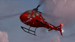 Screenshot 1 — Air Greenland Aerospatiale AS350 B3 OY-HUA