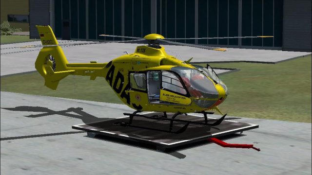 Screenshot 1 — EC135 ADAC Repaint Pack