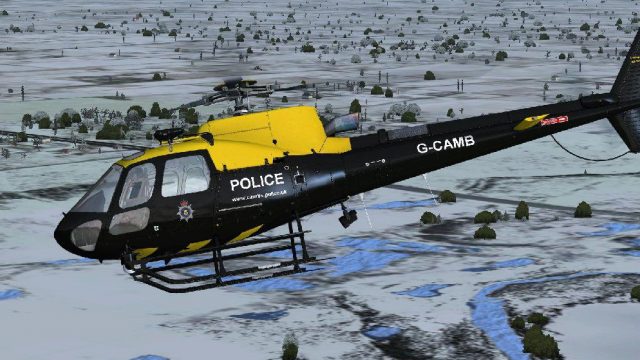 Screenshot 1 — Cambridgeshire Police AS350 Ecureuil