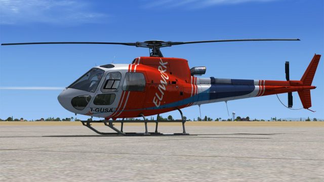Screenshot 1 — Eliwork Aerospatiale AS 350B3 I-GUSA