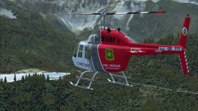 Screenshot 1 — USFS Bell 206B N718BH