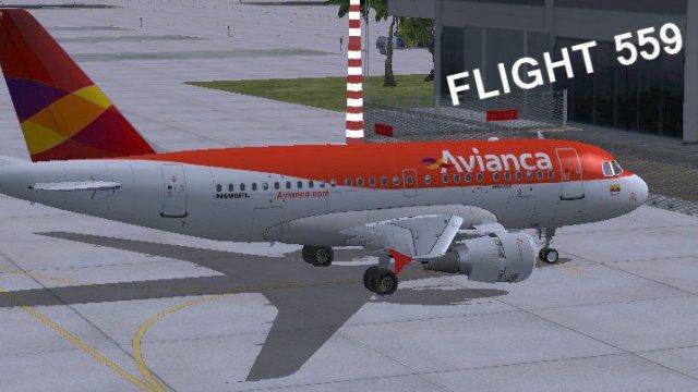 Screenshot 1 — Avianca Flight 559 Mission