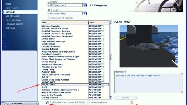 Screenshot 1 — Exercise Alula USN/USMC Mission
