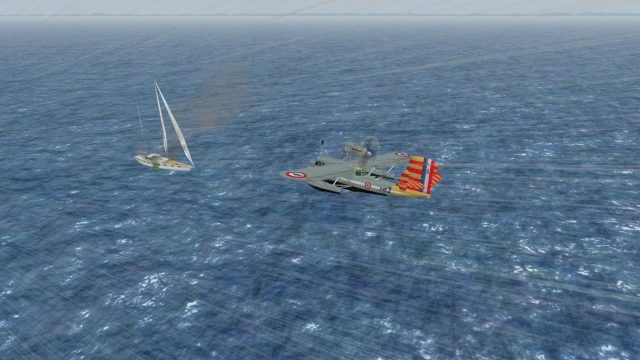Screenshot 1 — Famous Writer Sloop On Fire Mission