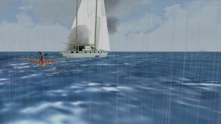 Screenshot 2 — Famous Writer Sloop On Fire Mission