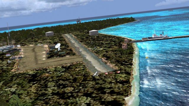 Screenshot 1 — Juan de Nova...Oil Island Mission