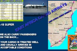 East Africa Cargo Airways Flight preview