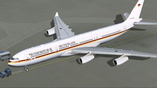 Screenshot 1 — German Air Force VIP Airbus A340-313X