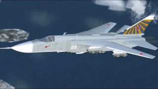 Screenshot 2 — Sukhoi Su-24 Fencer Flyable AI Package