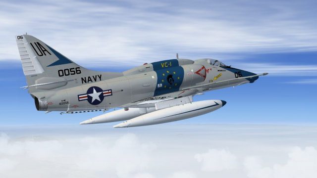 Screenshot 1 — US Navy Douglas A-4E Of VC-1