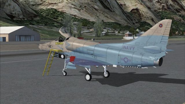 Screenshot 1 — US Navy Douglas A-4 Skyhawk VF-126