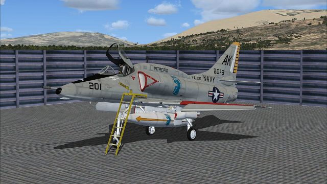 Screenshot 1 — US Navy Douglas A-4 Skyhawk VA-106