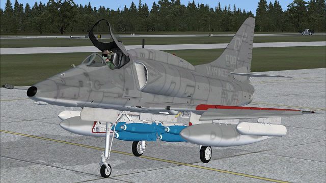 Screenshot 1 — US Marines Douglas A-4 Skyhawk VMA-124