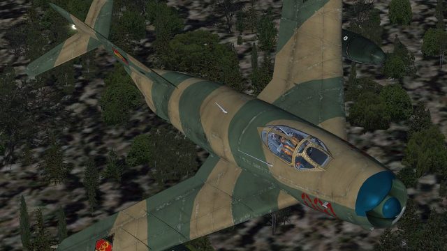 Screenshot 1 — East Germany Air Force MiG-17 SP5