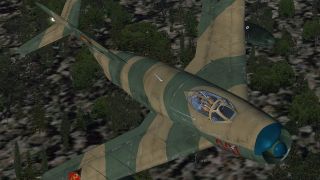 Screenshot 1 — East Germany Air Force MiG-17 SP5