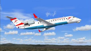 Screenshot 1 — Austrian Arrows CRJ-200