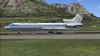 Screenshot 1 — Ukrainian Cargo Airways TU-154B2