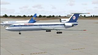 Screenshot 1 — Sayakhat Airlines T154