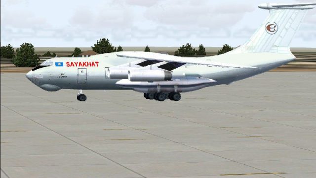 Screenshot 1 — Sayakhat Airlines Ilyushin IL-76TD