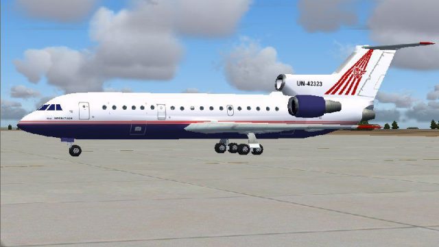 Screenshot 1 — Hozu-Avia Yakovlev Yak 42