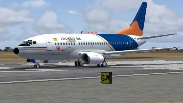 Screenshot 1 — Alliance Air Boeing 737