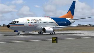 Screenshot 1 — Alliance Air Boeing 737
