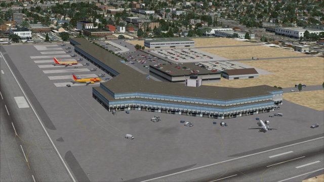 Screenshot 1 — AFCAD File For KBUR